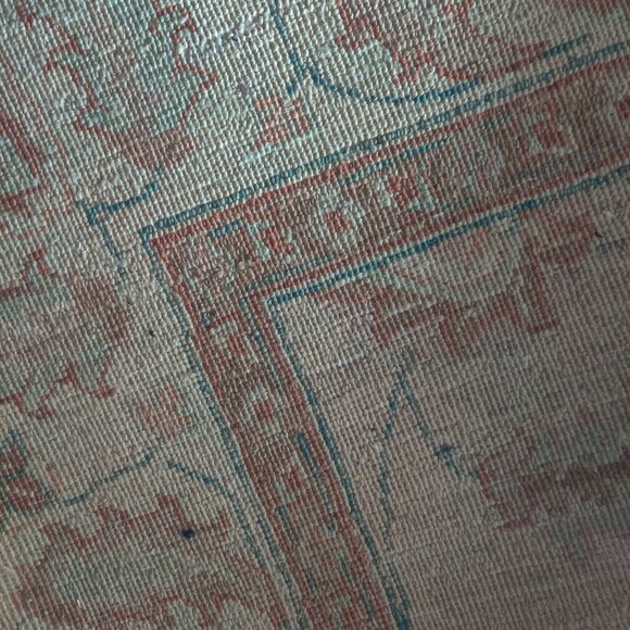 Indo Oushak Vintage Rug 66"x 94" Hand-Knotted Traditional | 100% Wool - Picture 14 of 16